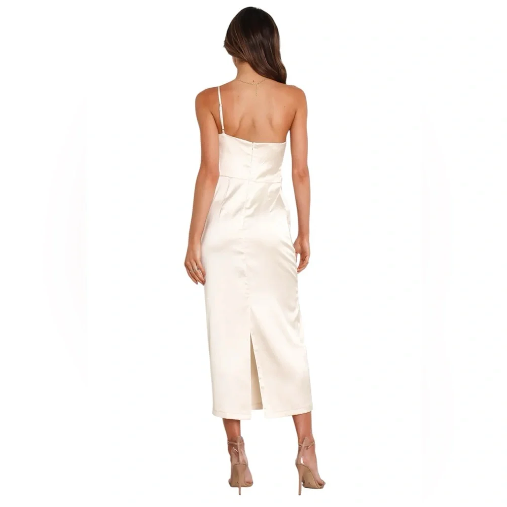 Petal+Pup Luella Dress Pearl White Size 2 NWT - Picture 3 of 7